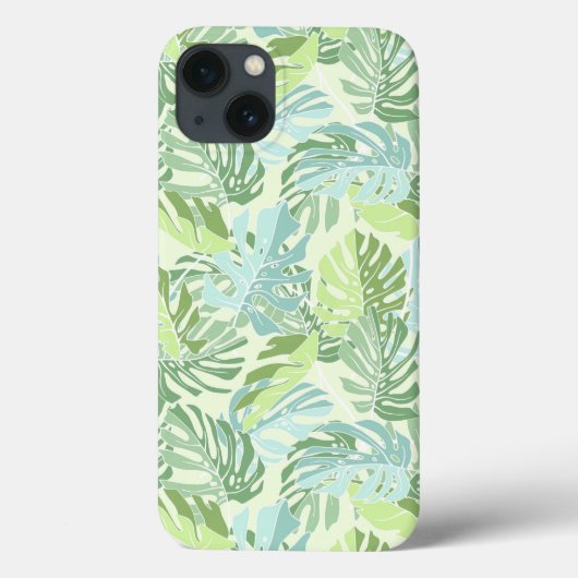 パステルトロピカルパーム葉 Case-Mate iPhoneケース (裏面)