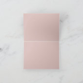 パステルトロピカルワイルドワンジャングルサファリ動物 サンキューカード (内部)