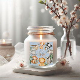 パステルトロピカルワイルドワンジャングルサファリ動物 スクエアシール