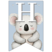 パステルトロピカルワイルドワンジャングルサファリ動物 バンティングフラッグ (第2の旗)