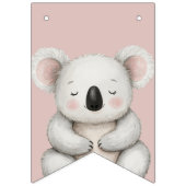 パステルトロピカルワイルドワンジャングルサファリ動物 バンティングフラッグ (第2の旗)