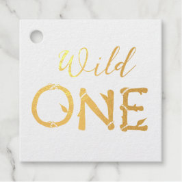 パステルトロピカルワイルドワンジャングルサファリ動物 フェイバータグ