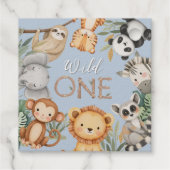 パステルトロピカルワイルドワンジャングルサファリ動物 フェイバータグ (裏面)