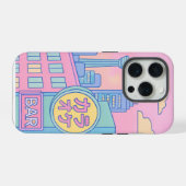 パステルトーキョードリーム 🌸🏙️ iPhoneケース (裏面横)
