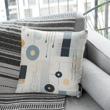 パステルトーンのレトロジオメトリックパターン