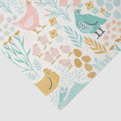 パステルトーンイースター記号パターン 薄葉紙 (詳細)