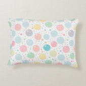 パステルドットアンパーフェクトパターン アクセントクッション (裏面)