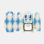 パステルドラゴンベビーシャワー フェイバーボックス (折り畳みなし)