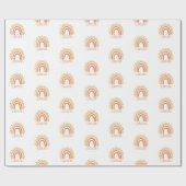 パステルドリームズパーソナライズされたラッピング紙 ラッピングペーパー (フラット)