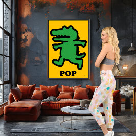 パステルドリームソフト抽象芸術フローラルパターン カプリレギンス