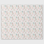 パステルナツクラッカークリスマスバレエのデカップージ ラッピングペーパー (フラット)