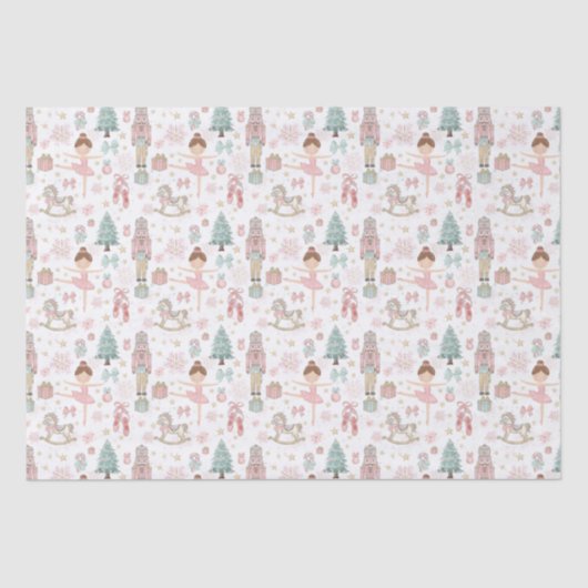 パステルナツクラッカークリスマスバレエのデカップージ 薄葉紙 (正面)