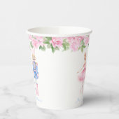 パステルナツクラッカークリスマパーソナライズされたス 紙コップ (左)