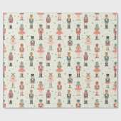 パステルナツクラッカーズ&バレリーナ ラッピングペーパー (フラット)