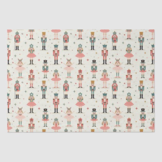 パステルナツクラッカーズ&バレリーナ 薄葉紙 (正面)