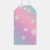 パステルナツクラッカーバレエ兵士ハッピーホリデー ギフトタグ (裏面)