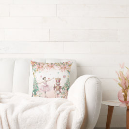 パステルナツクラッカーホリデーパーティー装飾用クッション クッション