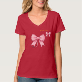 パステルナースリボンアート Tシャツ
