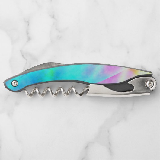 パステルネオンレインボーグラデーションアート ソムリエナイフ (裏面)