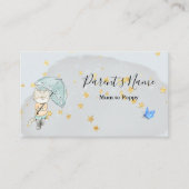 パステルハッピーキャットビジネスカード 名刺 (正面)