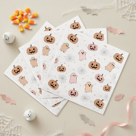 パステルハロウィンカボチャおばけ柄 ID1326