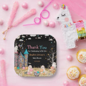 パステルハロウィーンジェンダーが赤ちゃんシャワーを明かす ペーパープレート (パーティー)