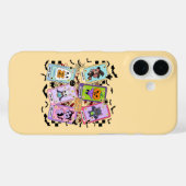 パステルハロウィーンタロットカードかわいい幽霊スタイル Case-Mate iPhoneケース (裏面 (横))