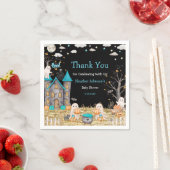 パステルハロウィーンリトルブボーイベビーシャワー スタンダードカクテルナプキン (インサイチュ)