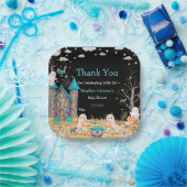 パステルハロウィーンリトルブボーイベビーシャワー ペーパープレート (パーティー)