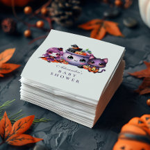 パステルハロウィーンリトルブーテーマベビーシャワー