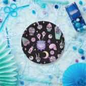 パステルハロウィーン紙プレート ペーパープレート (パーティー)