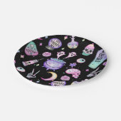 パステルハロウィーン紙プレート ペーパープレート (アングル)