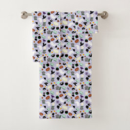 パステルハロウィーン バスタオルセット