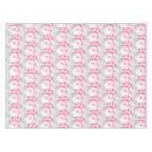 パステルハートウィングス，ロマンチックなギフトアイディア テーブルクロス (正面(横))