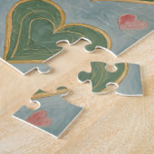 パステルハートタペストリー ジグソーパズル (側面)