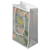 パステルハートタペストリー スモールペーパーバッグ (正面アングル)