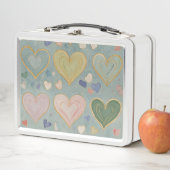パステルハートタペストリー メタルランチボックス (インサイチュ)