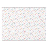 パステルハートベビーシャワーテーブルクロス テーブルクロス (正面(横))