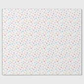 パステルハートベビーシャワーラッピング紙 ラッピングペーパー (フラット)