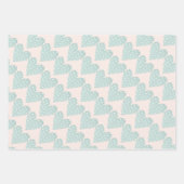 パステルハートヴァレンティネス ラッピングペーパーシート (正面2)