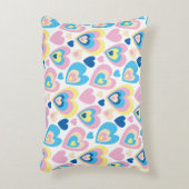 パステルハート。 アクセントクッション (正面(垂直))