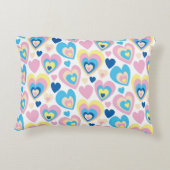 パステルハート。 アクセントクッション (裏面)