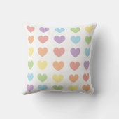 パステルハート クッション (裏面)