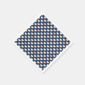 パステルハート スタンダードカクテルナプキン (角)
