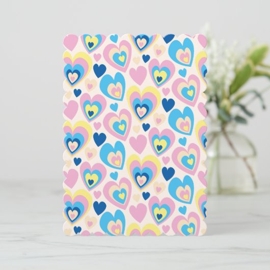 パステルハート。 招待状 (スタンド正面)