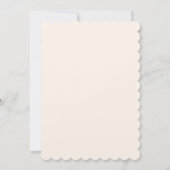 パステルハート。 招待状 (裏面)