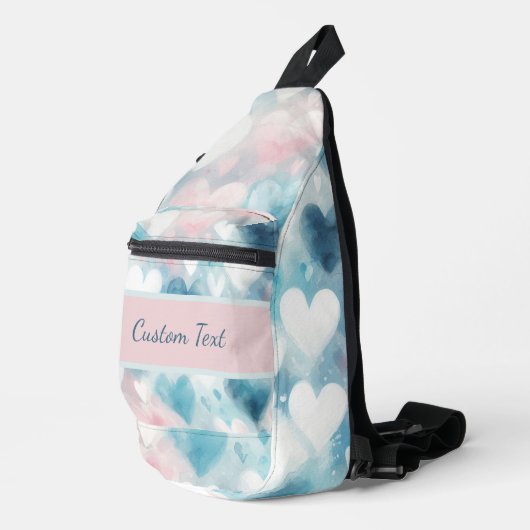 パステルハート：水の色で愛 スリングバッグ (右コーナー)