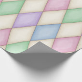 パステルハーレクイン中世おとぎ話（大規模） ラッピングペーパー (角)