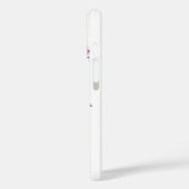 パステルバイオレットと氷の紫の花 Case-Mate iPhoneケース (裏面 / 左)