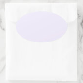 パステルバイオレット2 楕円形シール (バッグ)